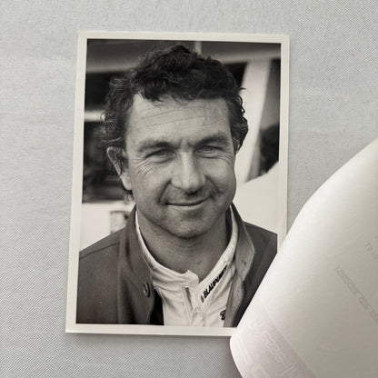 Porsche Cup Racing Factory Press Release Bob Wollek Photo 1989 Vintage German