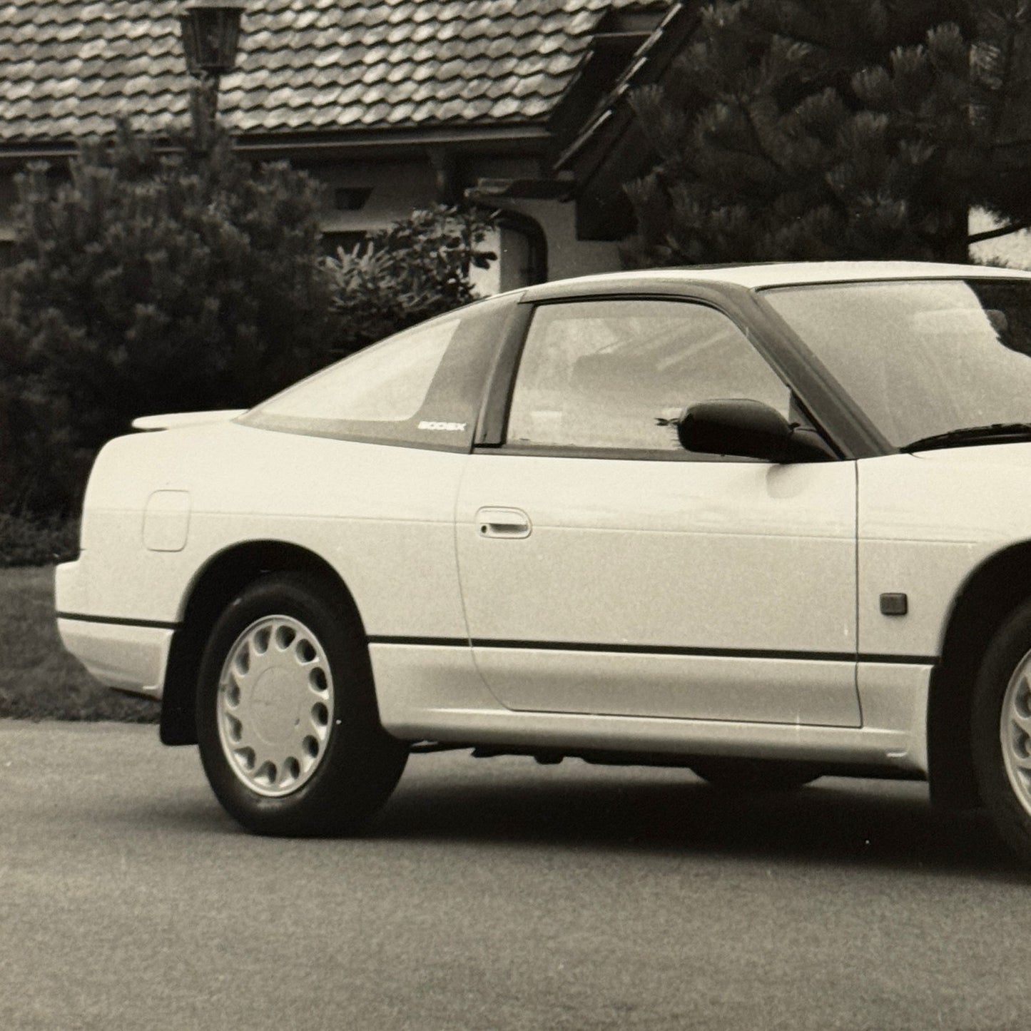 Nissan 200SX Sports Car Factory Press Photo Photograph Lot 2x Vintage