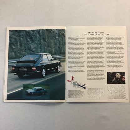 1979 Saab 900 Car Automobile Sales Brochure Catalog 900 GLi EMS GLE Turbo