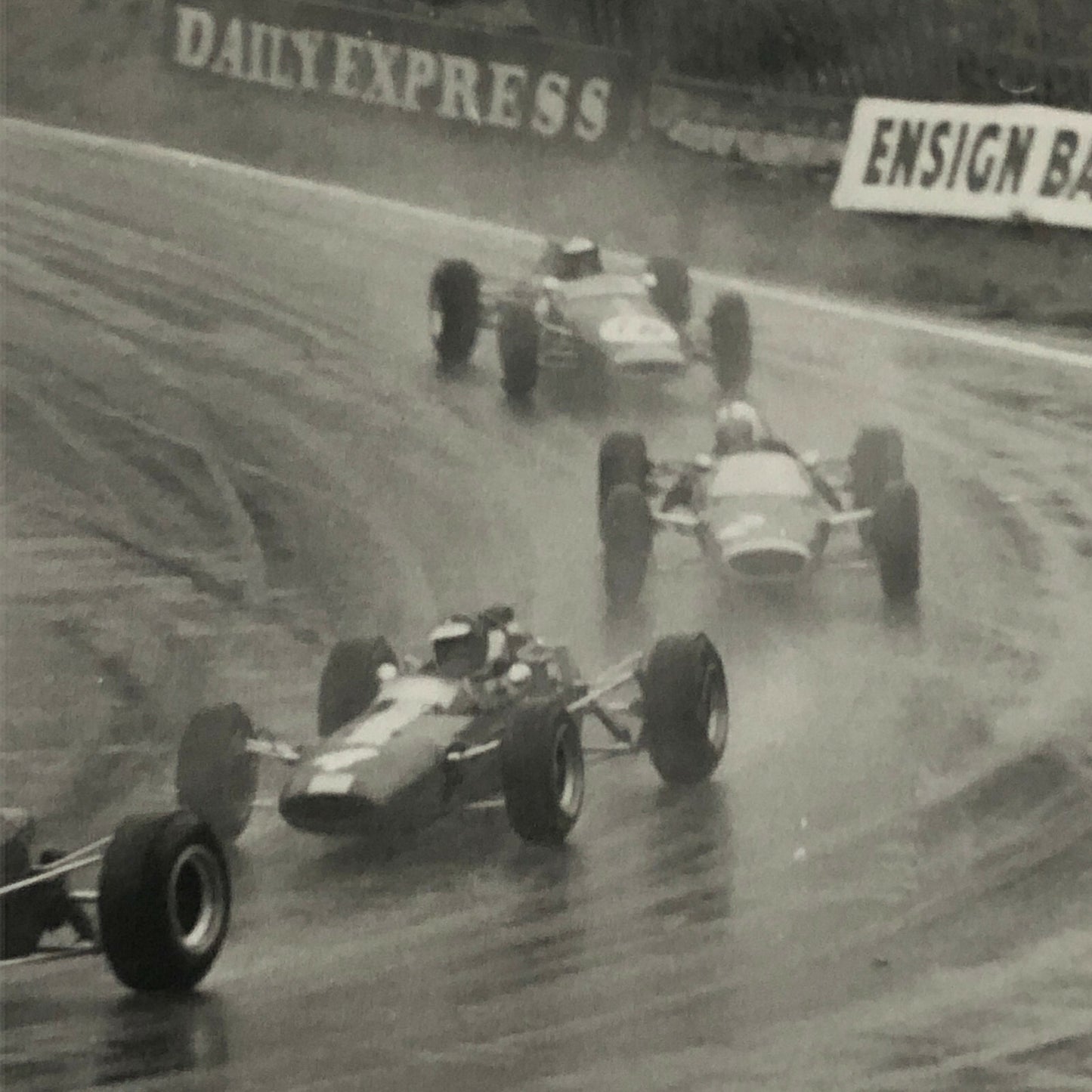 Vintage Grand Prix Racing Car Photo Photograph Print 