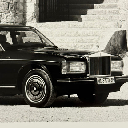 Rolls Royce Silver Spur Car Factory Press Photo Photograph