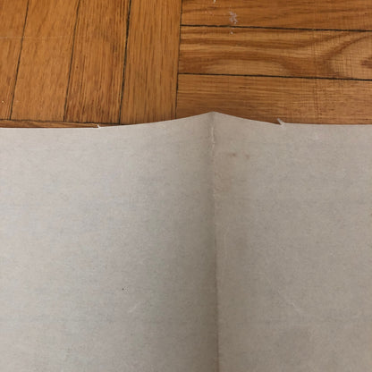 Vintage Porsche Reutter & Co Coachbuilder Factory Part Blueprint Document German