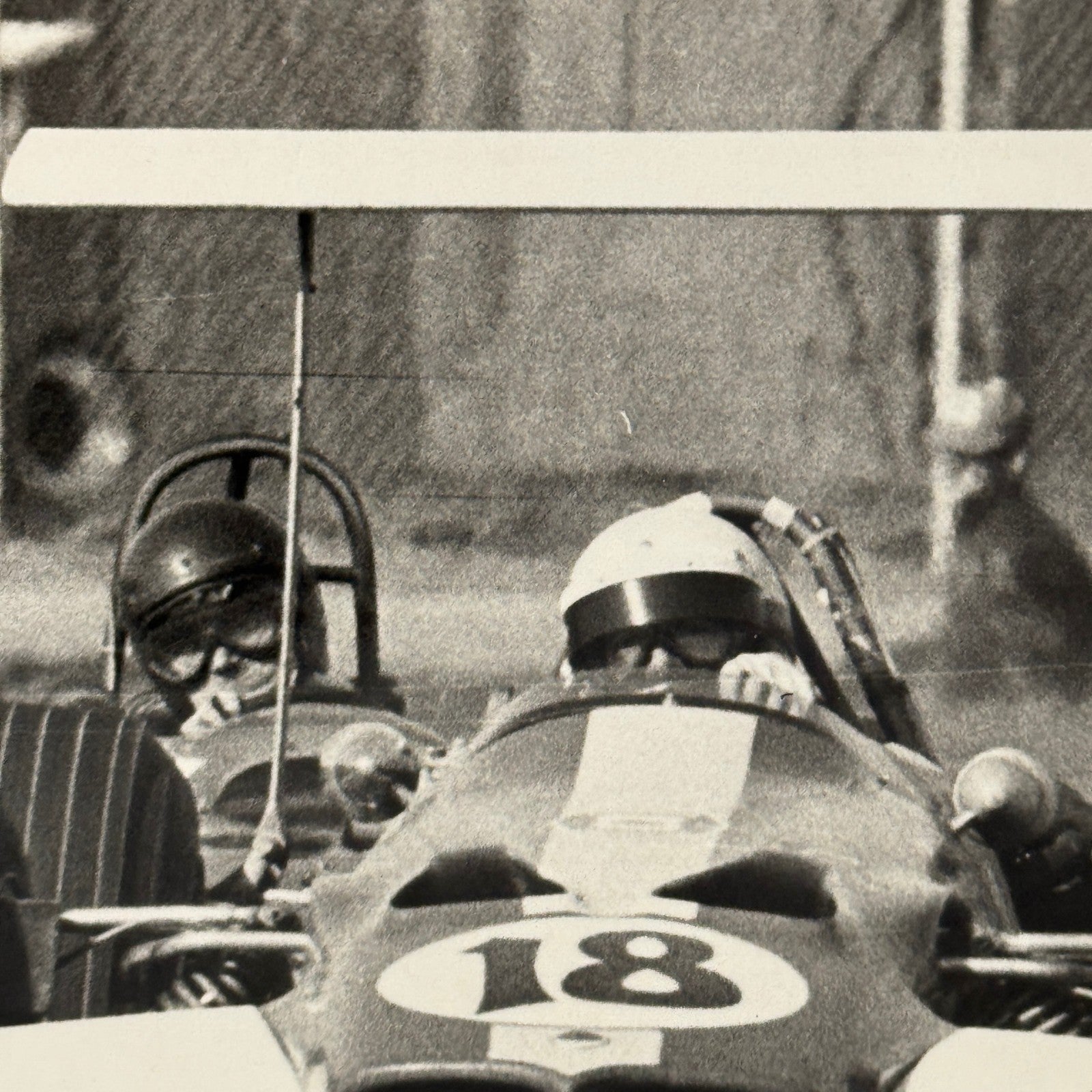 Vintage Car Racing Photo Circuit Mont Tremblant Quebec Photograph