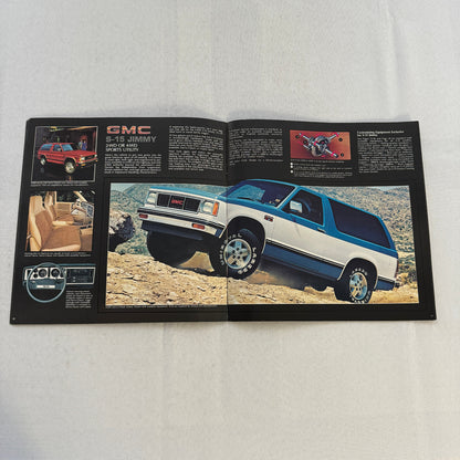 1984 GMC S-15 Pickup S15 Pickup Truck Sales Brochure Catalog Advertising