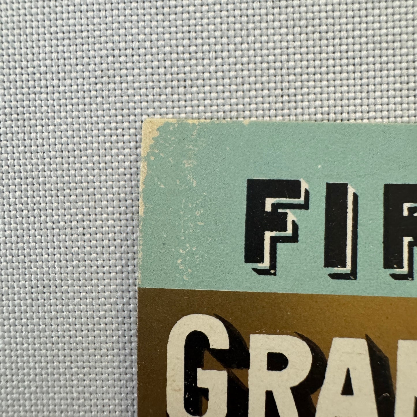 Vintage Hotel Travel Label Hotel Firenze Grand Hotel Florence Italy Italian