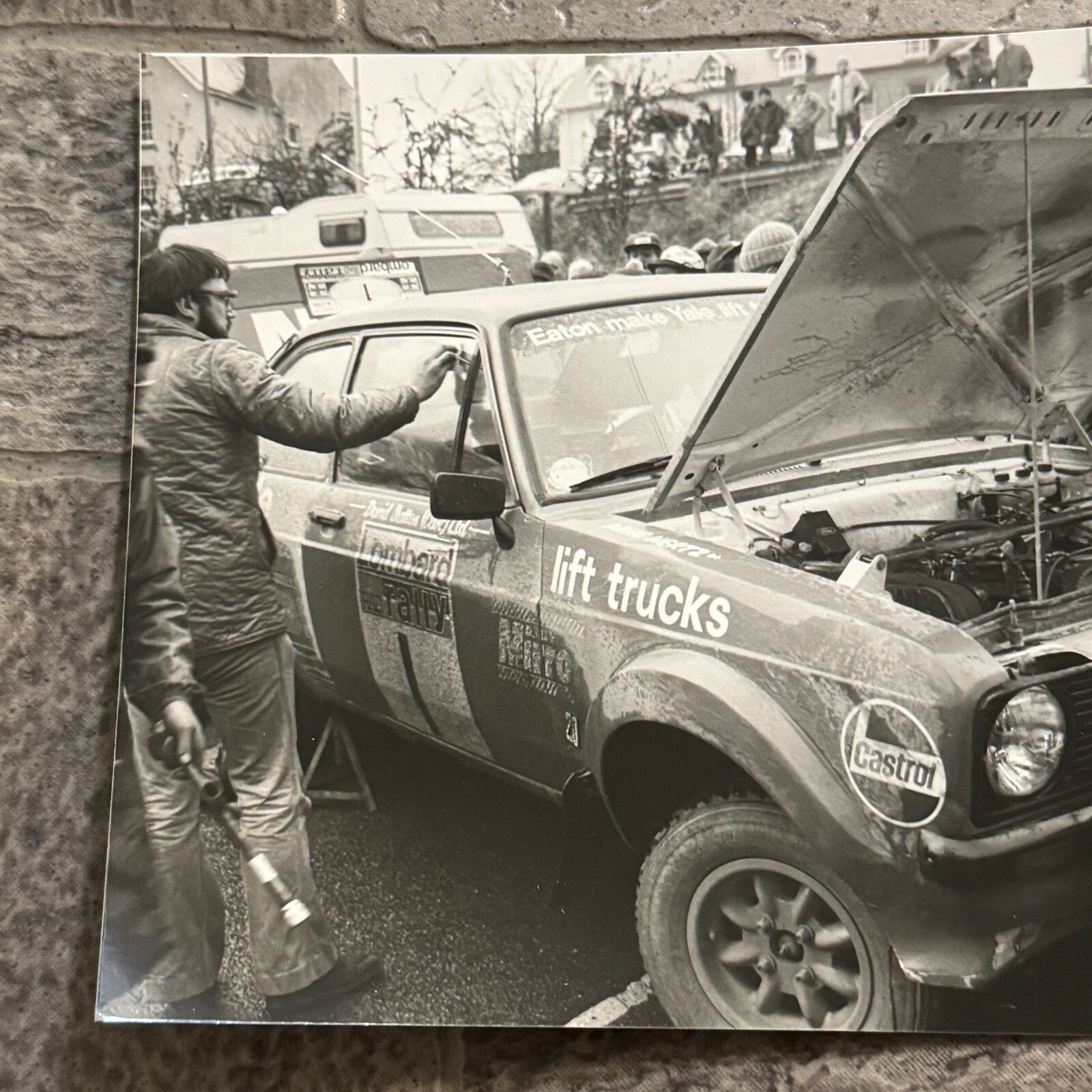 1980 RAC Rally Rallye Car Racing Photo Photograph Vintage Car