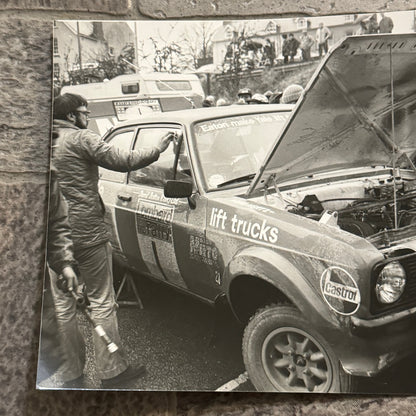 1980 RAC Rally Rallye Car Racing Photo Photograph Vintage Car