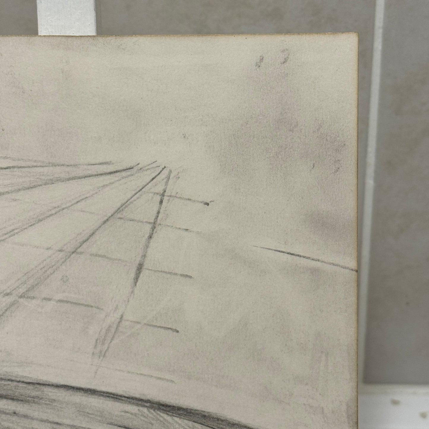 Chevrolet Camaro Vintage Car Illustration Drawing Sketch Original Art Signed