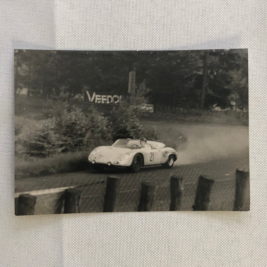 Vintage Racing Car Photo Photograph Print Porsche ?