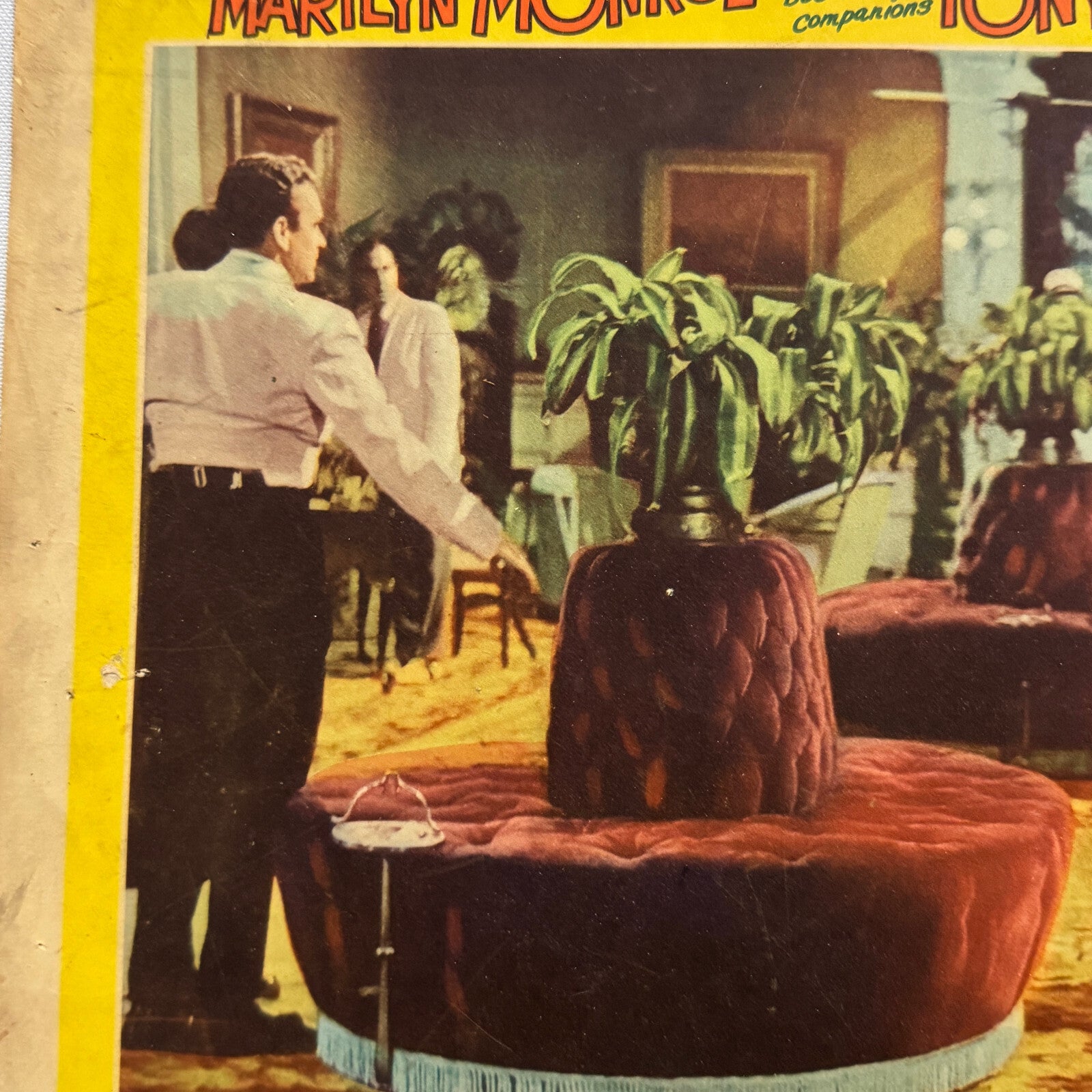 Some Like it Hot Movie Poster Lobby Card Marilyn Monroe Tony Curtis Jack Lemmon