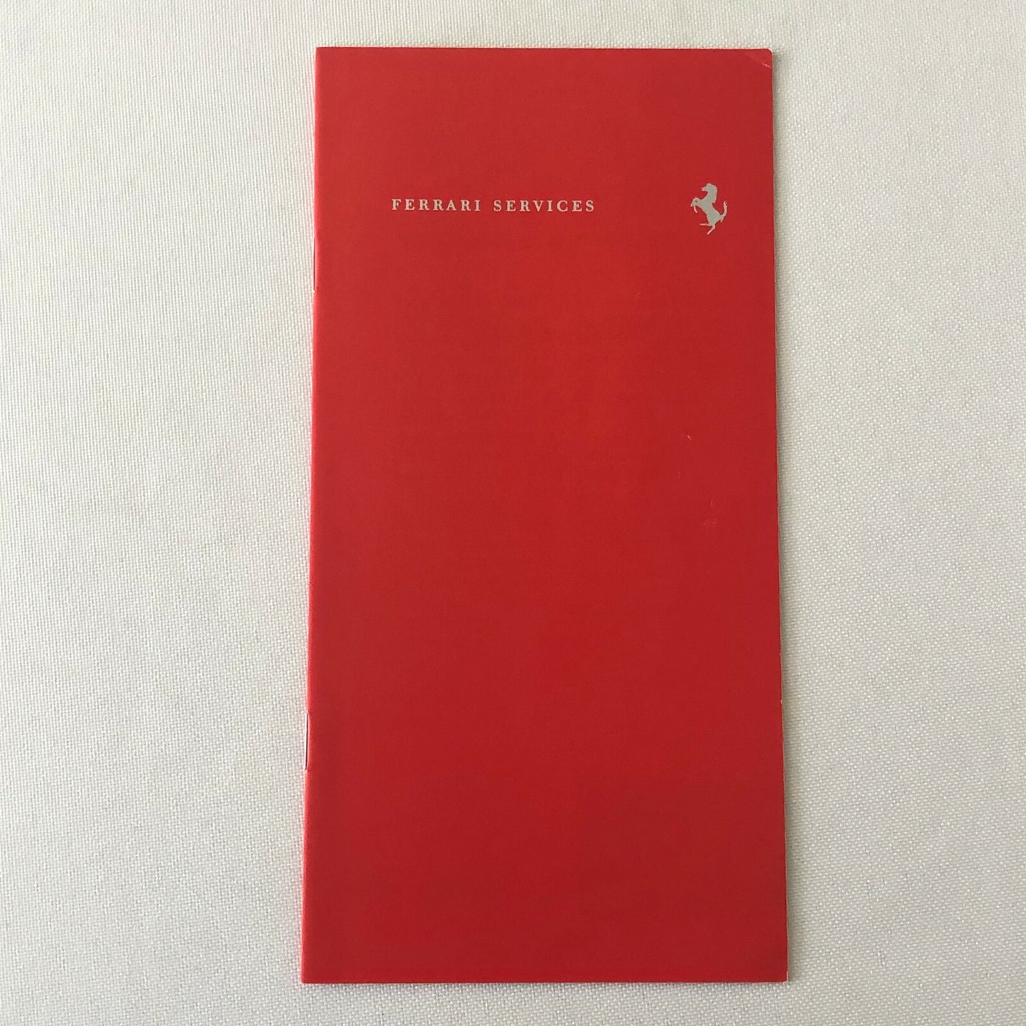 Ferrari Services Sales Brochure Catalog 360 Challenge Racing Carrozzeria GERMAN 