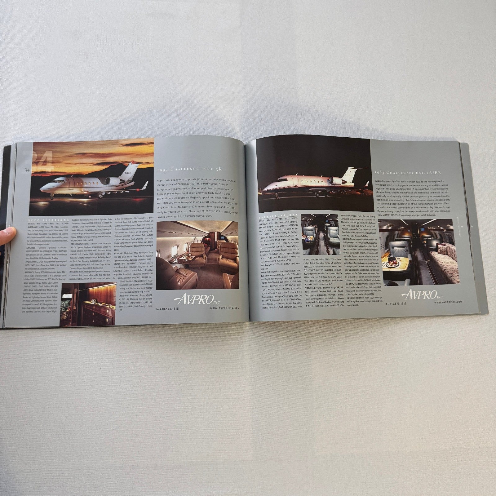 2006 Private Jet Plane Aircraft Airplane Executive Wings Catalog Brochure