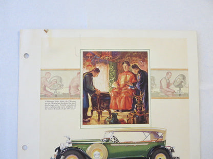 1927 1928 ? Packard Sedan Original Dealer Only Ad Proof - Vintage Advertising 