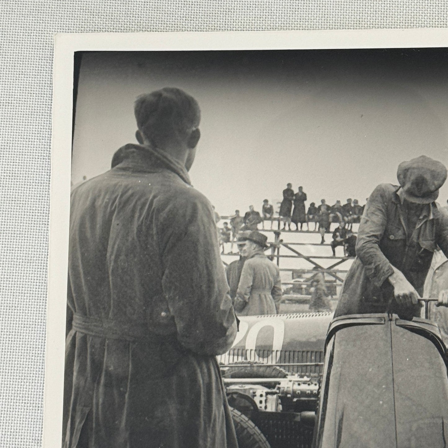 Racing Photograph 1937 Richard Seaman Delage Earl Howe Bugatti Photo Photograph