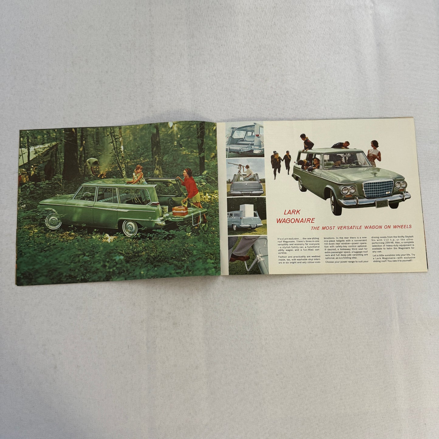 1963 Studebaker Car Sales Brochure Catalog Gran Turismo Hawk Lark Avanti Wagon