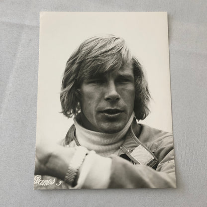James Hunt Grand Prix Formula One F1 Racing Driver Portrait Photo Photograph