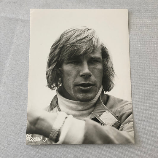 James Hunt Grand Prix Formula One F1 Racing Driver Portrait Photo Photograph
