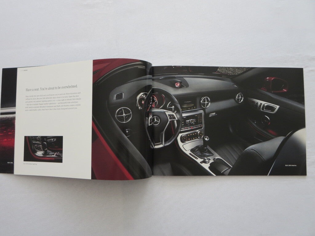 2012 Mercedes SLK 350 Sales Brochure Advertising Catalog SLK350