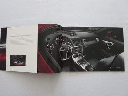 2012 Mercedes SLK 350 Sales Brochure Advertising Catalog SLK350