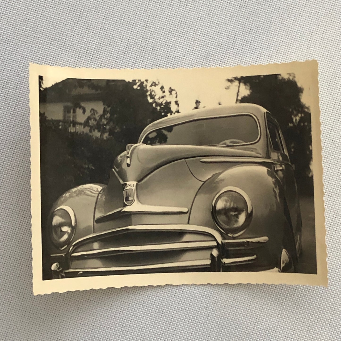 Vintage Photo Photograph Car Automobile Taunus ? Lot of 3 - Tag AL22SM2