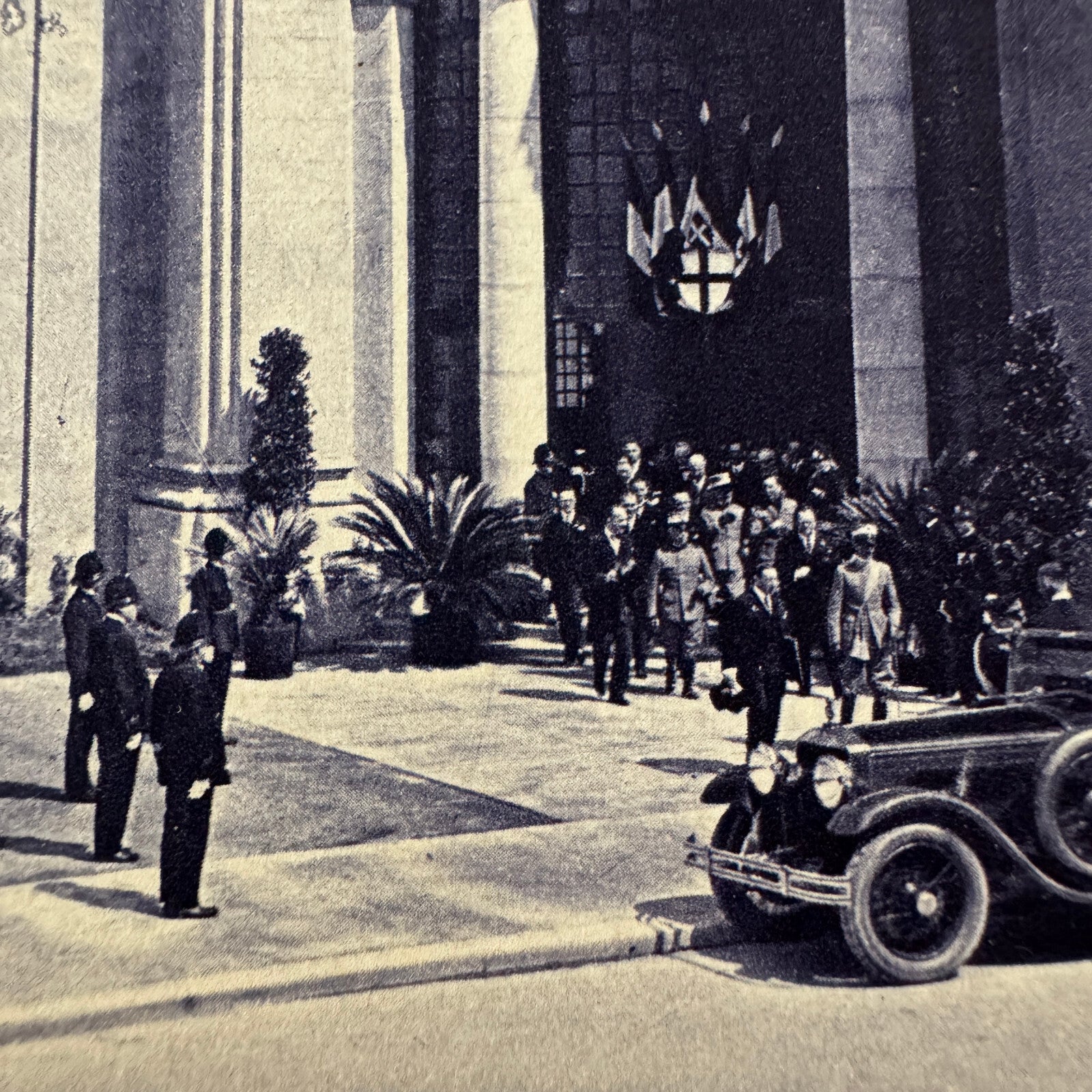 Vintage Italian Postcard Post Card International Exposition 1928 Milano Milan