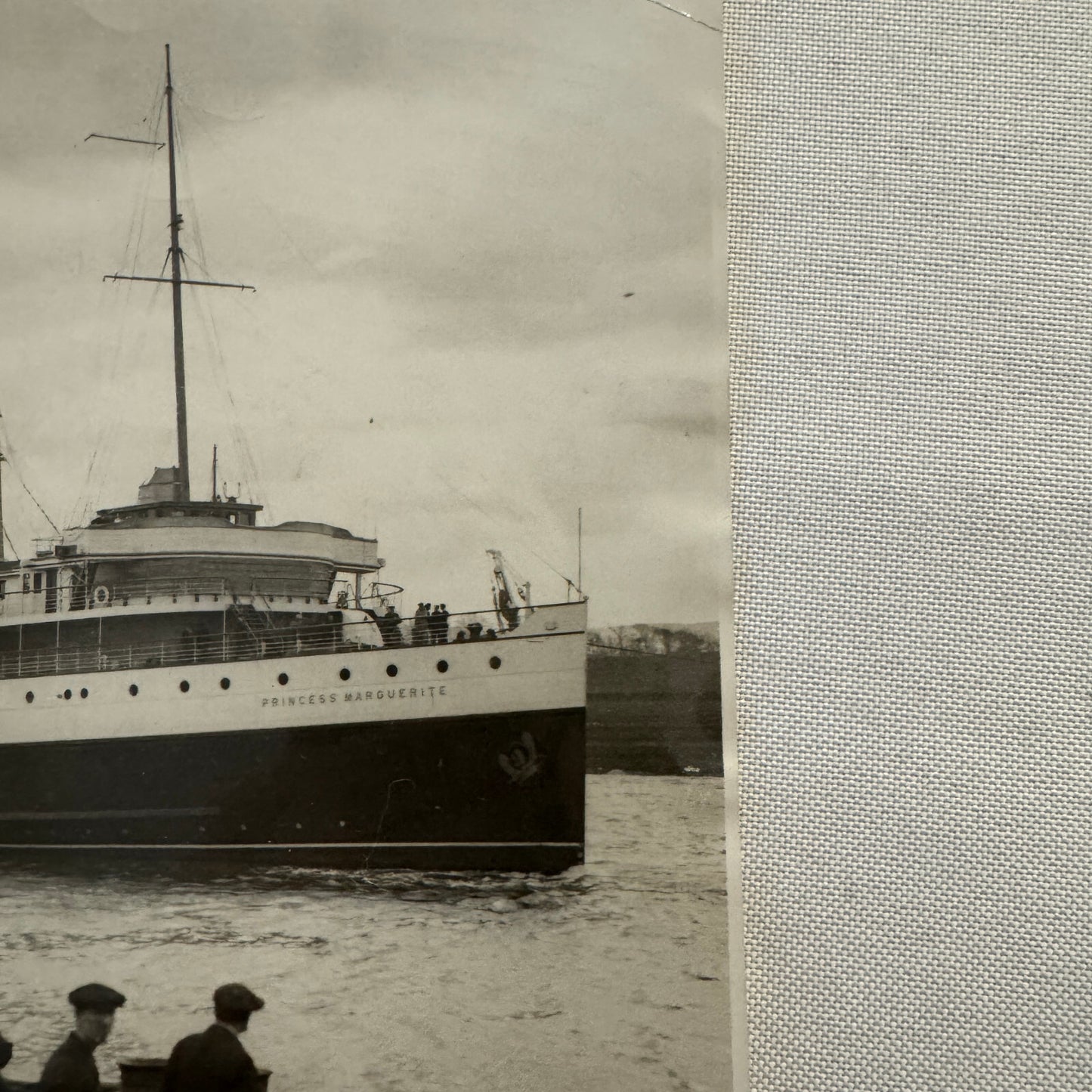Vintage Photo Canadian Pacific Liner Princess Marguerite Ship Boat Photograph
