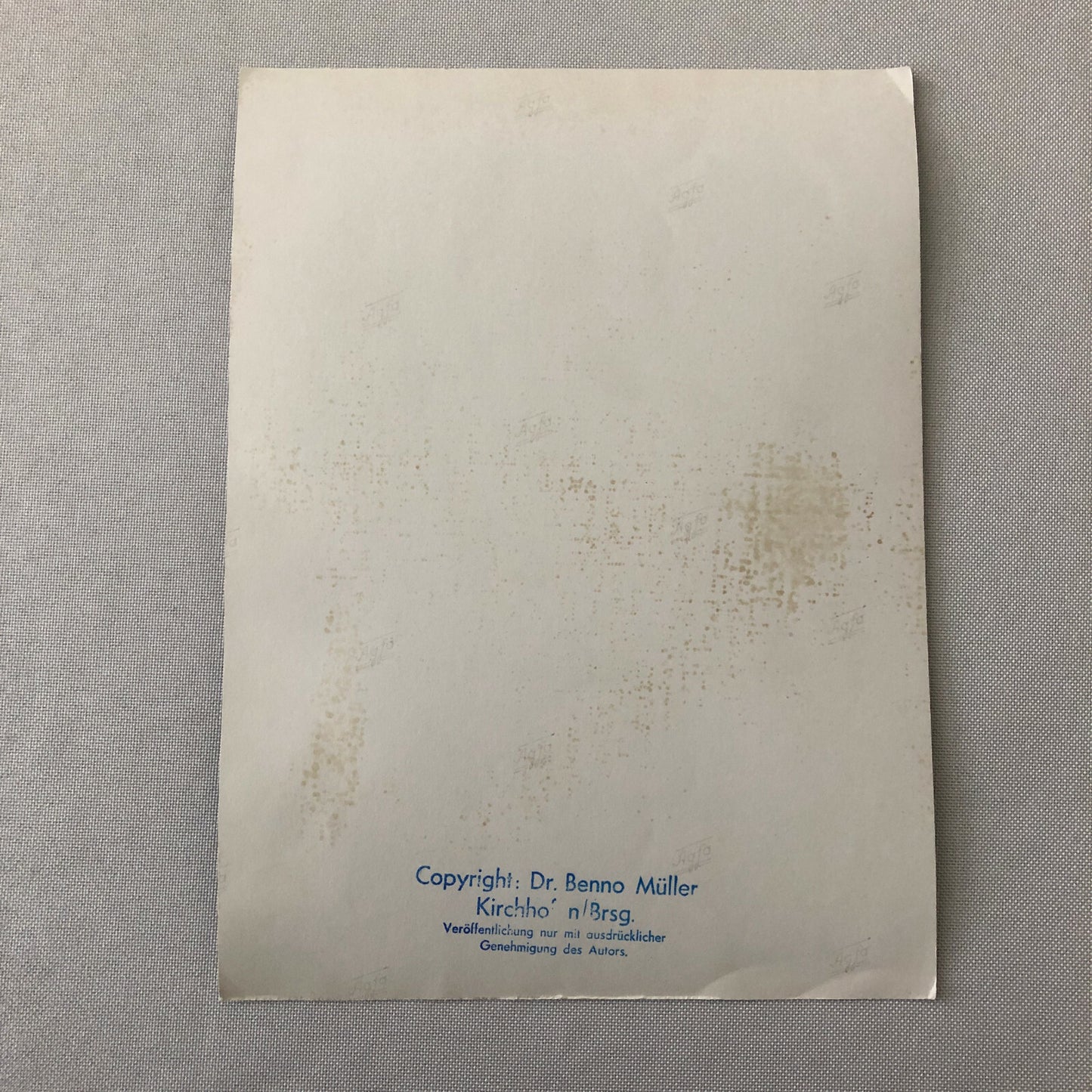 Vintage Racing Photo Photograph Stirling Moss Driver Portrait Dr Benno Muller 