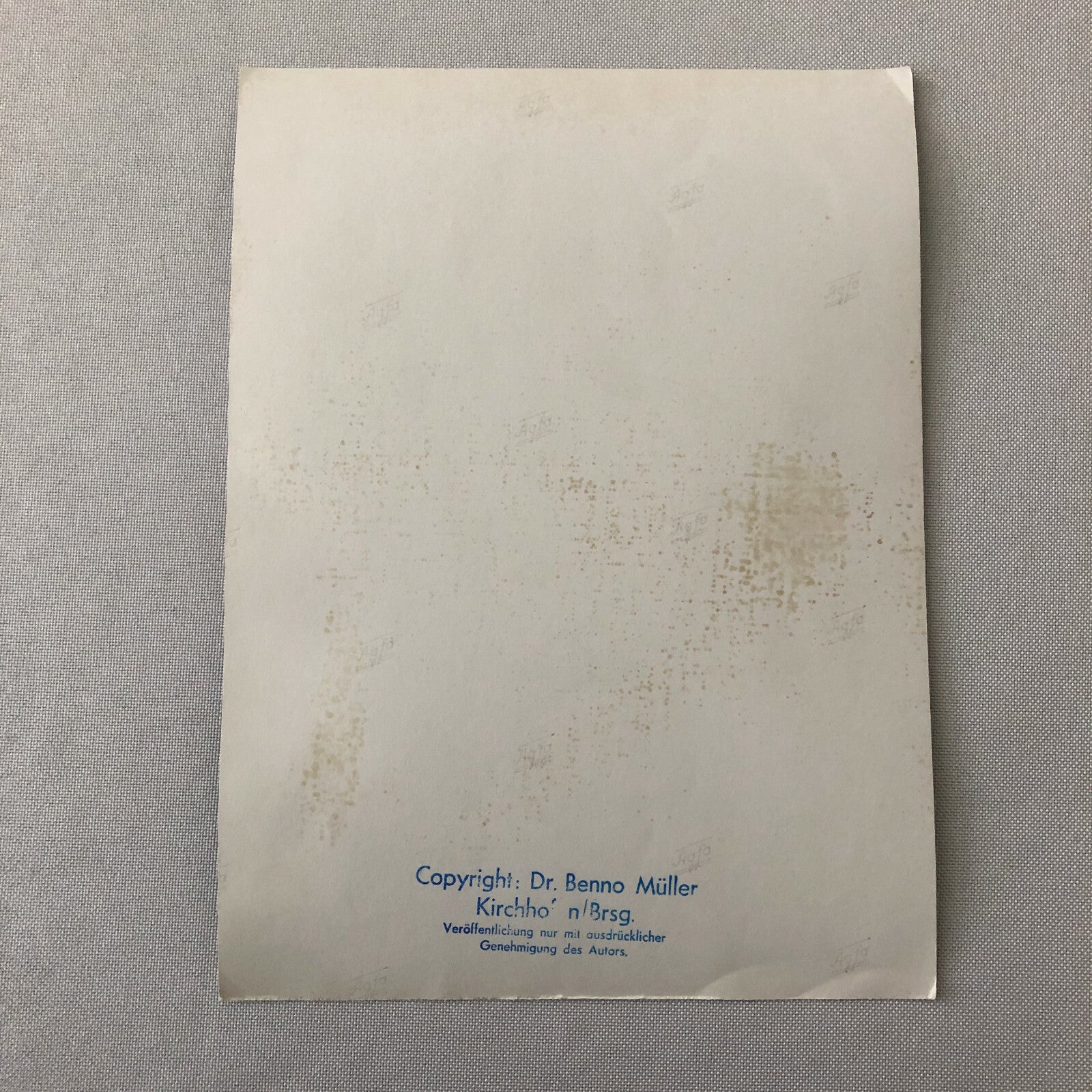 Vintage Racing Photo Photograph Stirling Moss Driver Portrait Dr Benno Muller 