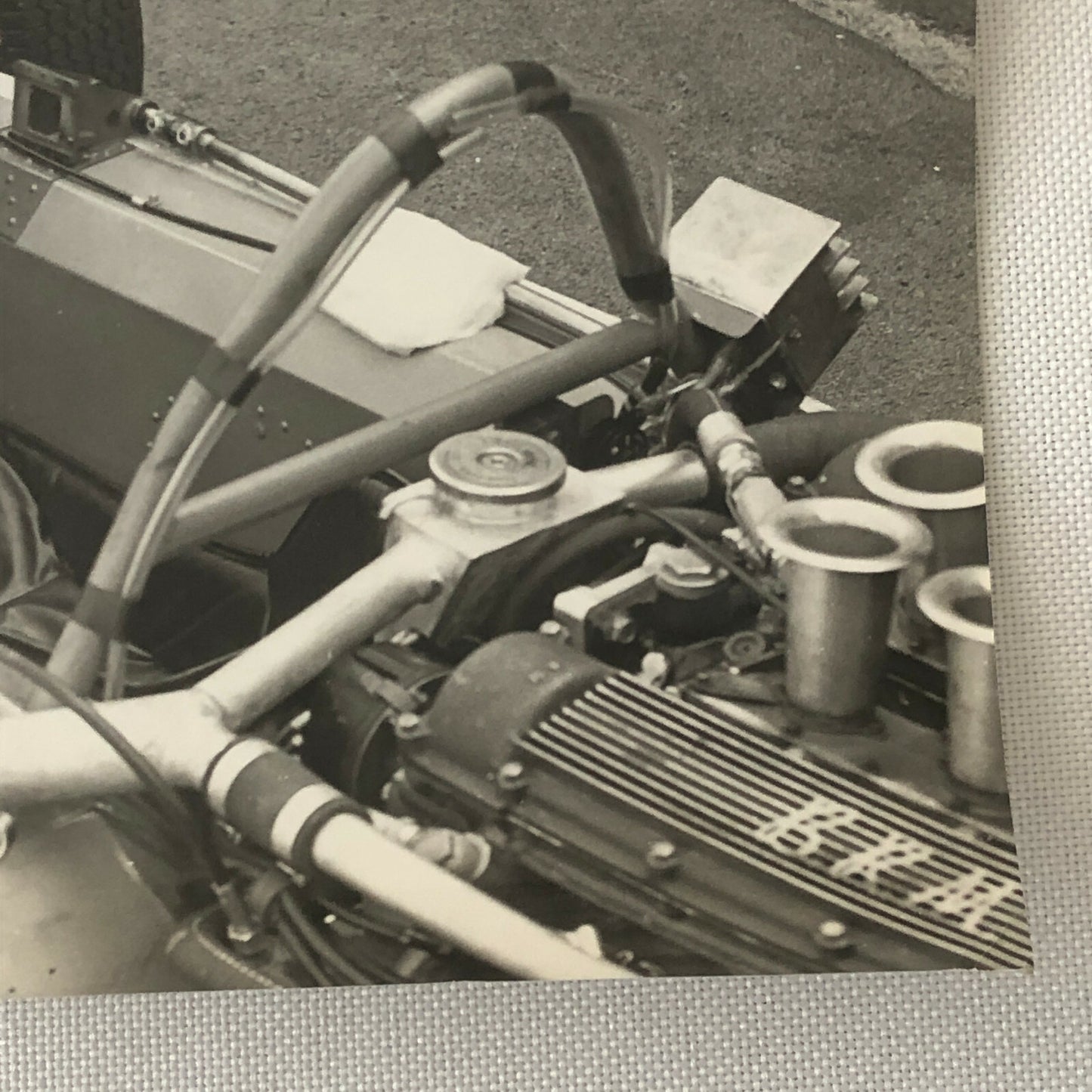 Vintage BRM Racing Car Photo Photograph Print Grand Prix 