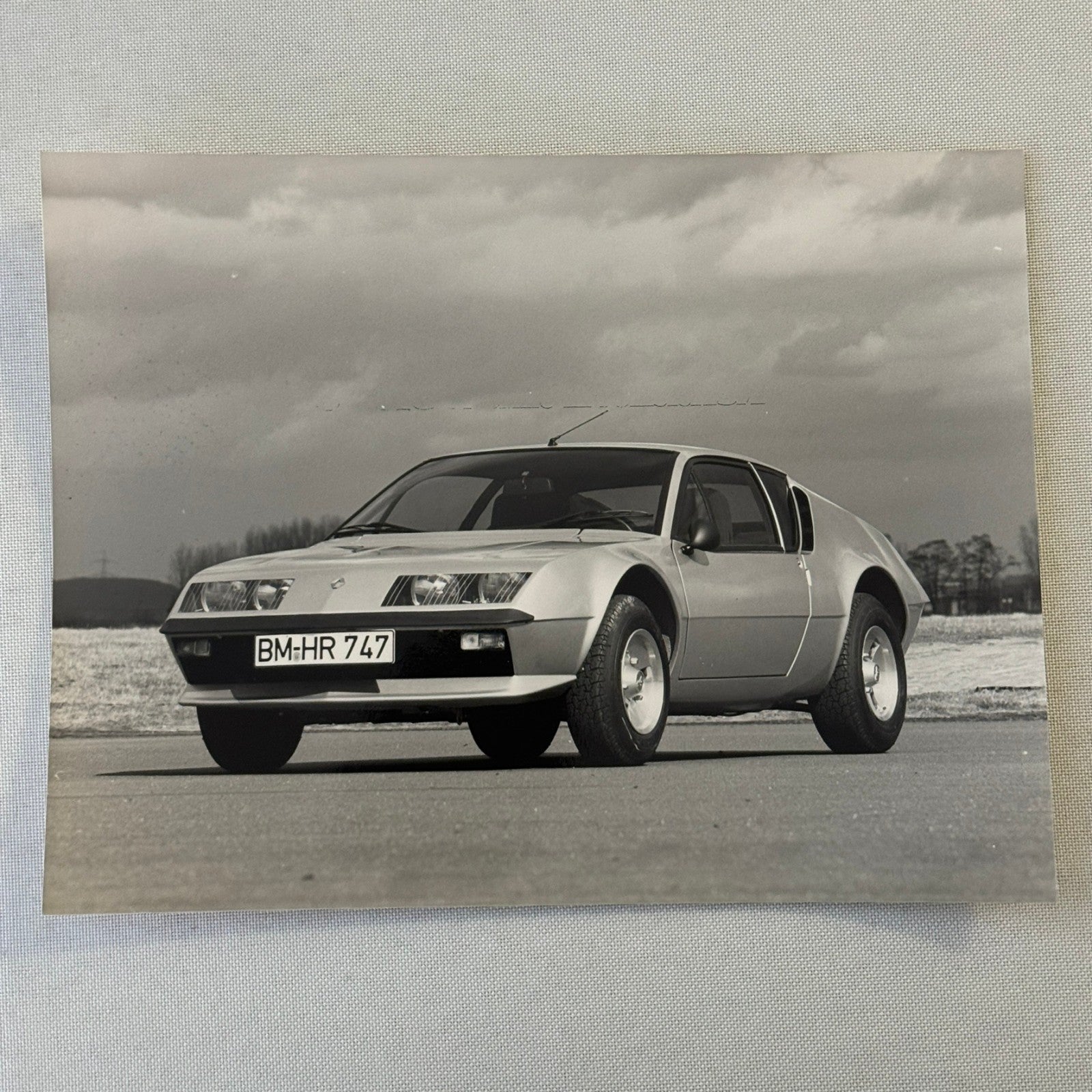 1980 Renault Alpine A310 Car Press Kit Brochure Photos Vintage GERMAN TEXT