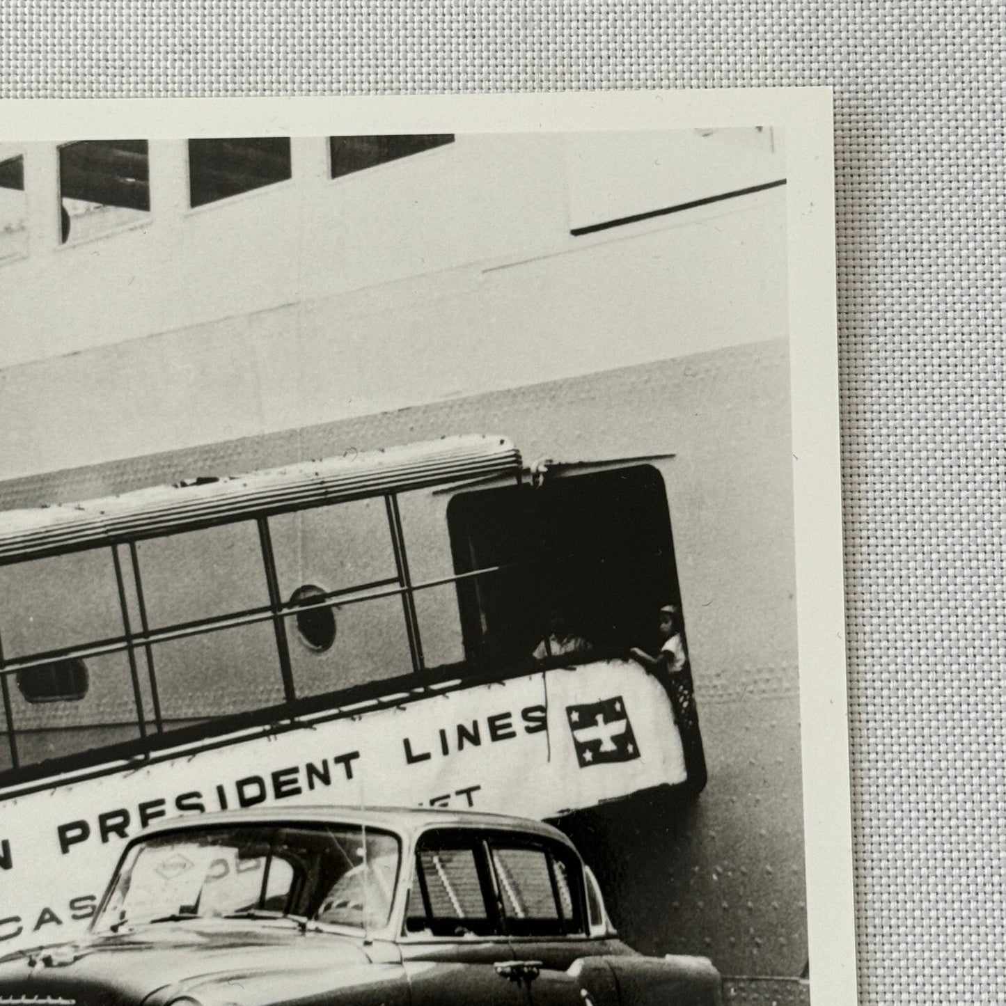 Vintage Toyota Toyopet Car Factory Photo Photograph