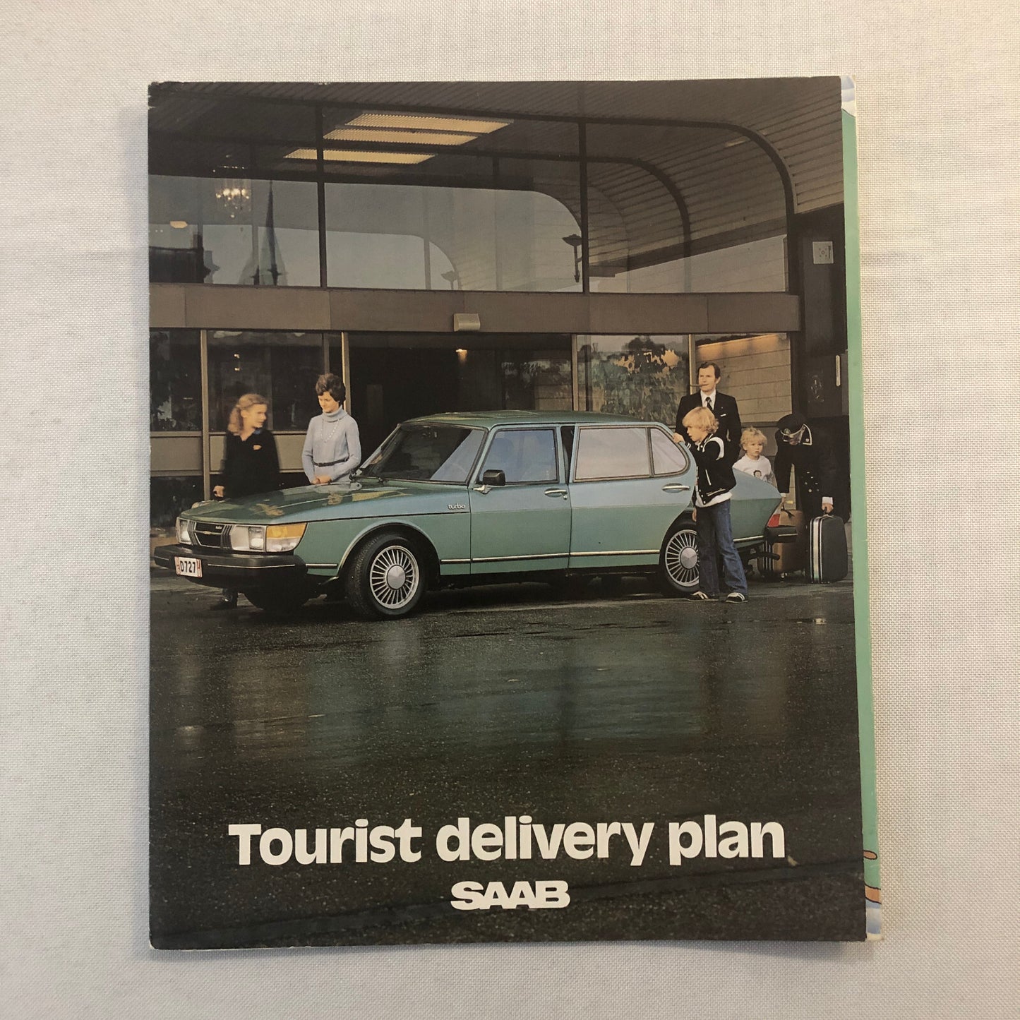 Vintage Saab Tourist Delivery  Sales Brochure Catalog 900 Turbo 900GL 900 EMS