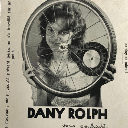 Circus Performer Unicycle Monocycle Act Postcard Post Card Dany Rolph Signed