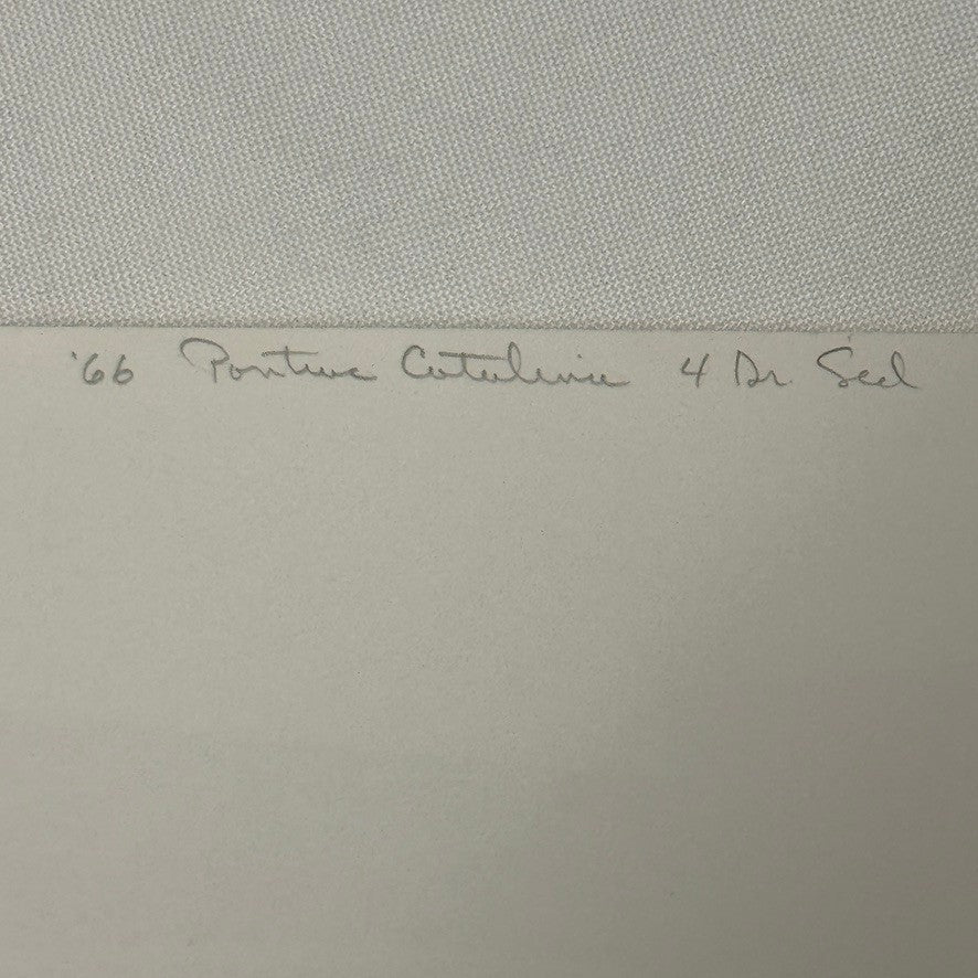 Vintage 1966 Pontiac Catalina Sedan Car Automobile Photo Photograph Print