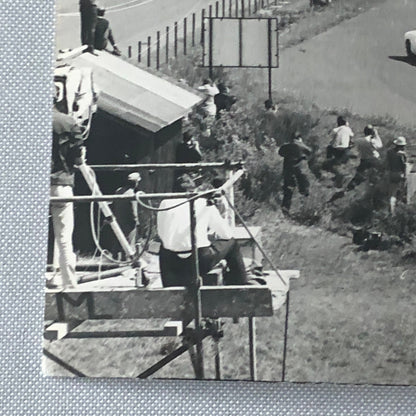 Vintage Bernard Cahier Racing Photo Nurburgring Phil Hill Chaparral Porsche 1967