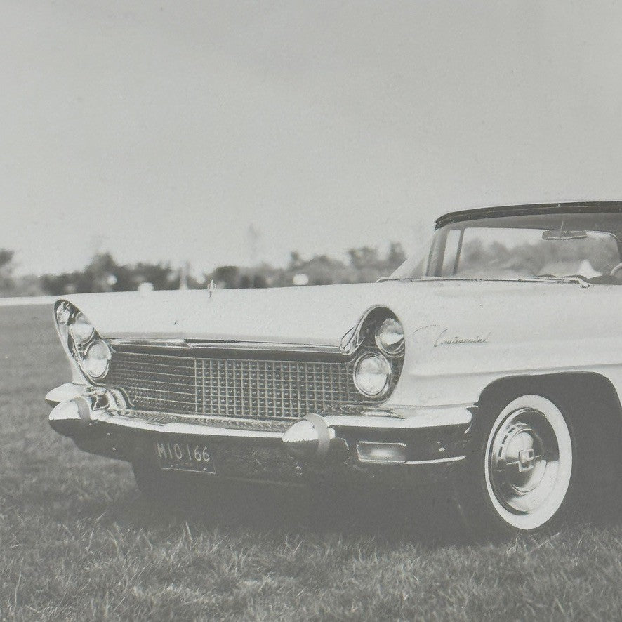 1958 Lincoln Continental Car Automobile Photo Photograph Print