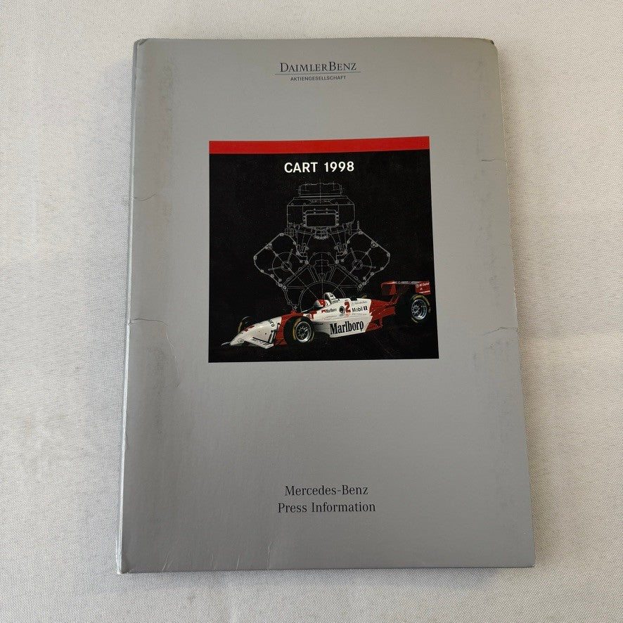1998 Mercedes Benz Marlboro CART Racing Press Kit Al Unser Jr GERMAN