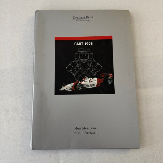 1998 Mercedes Benz Marlboro CART Racing Press Kit Al Unser Jr GERMAN