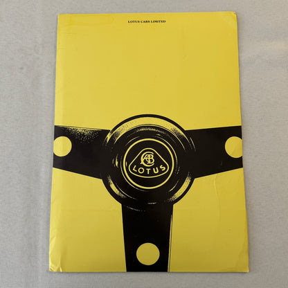 1976 Lotus Car Press Kit Brochure Photo Photograph Lotus Elite Lotus Esprit +