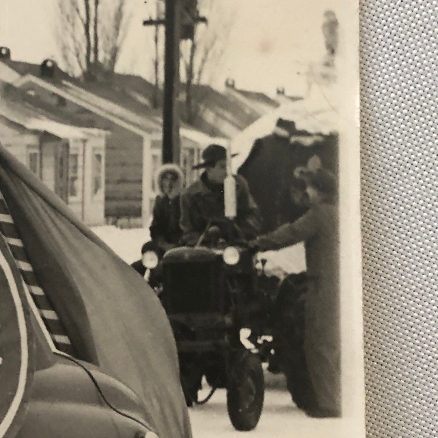 Vintage Photo Photograph Navy League of Canada Parade Car Automobile