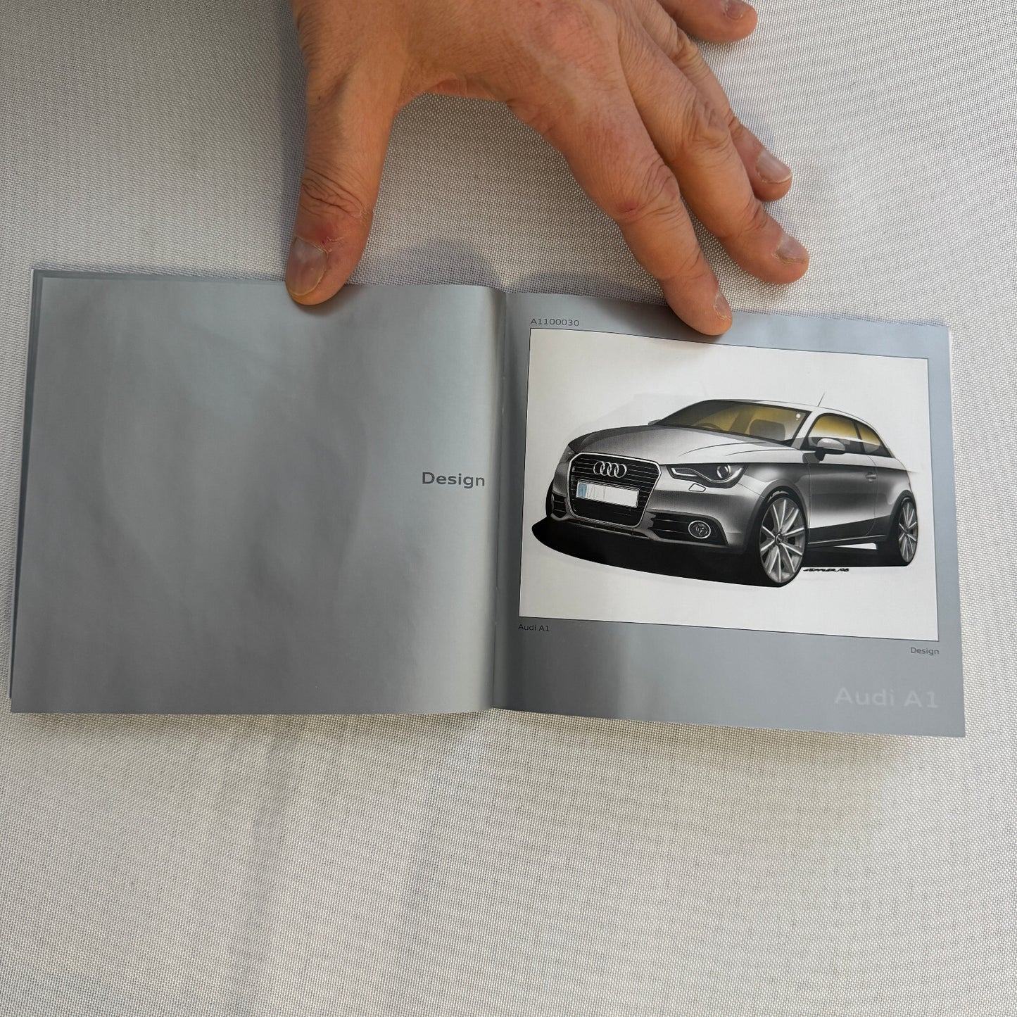 Audi A1 Press Kit Media Brochure Photo CD GERMAN Text