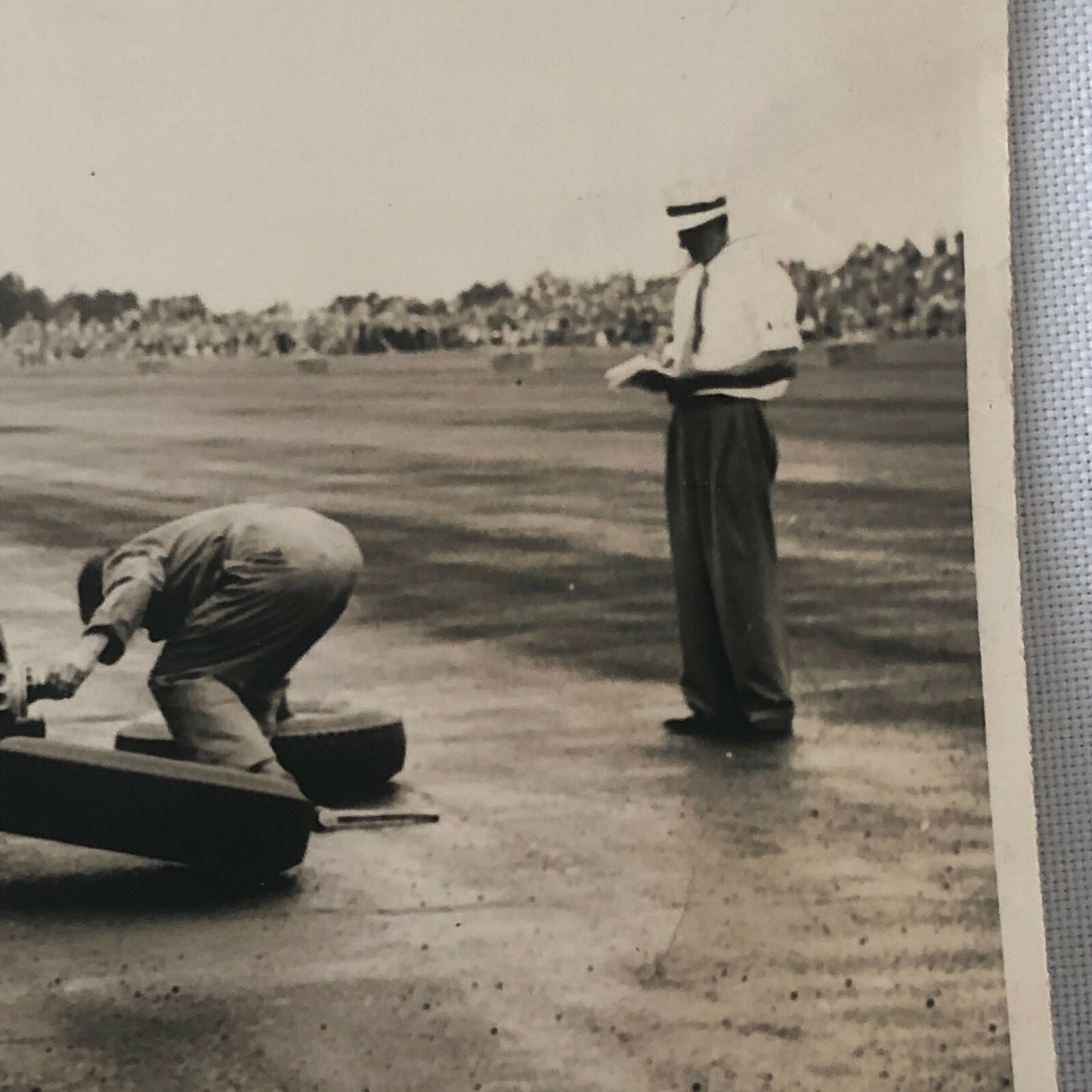 Vintage Racing Car Photograph Photo Print - BRM Car ? 