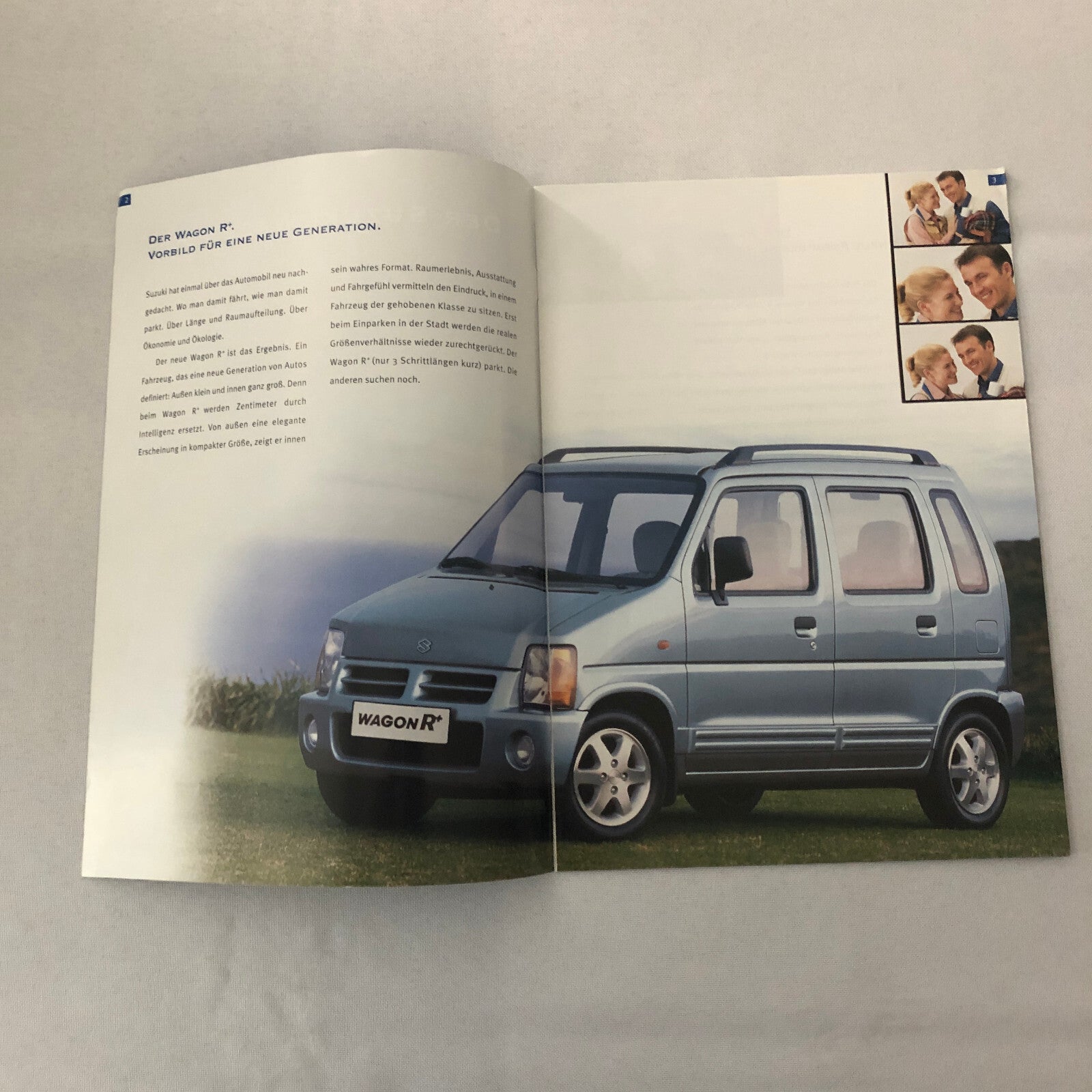 Suzuki Wagon R Car Sales Brochure Catalog GERMAN TEXT European Market