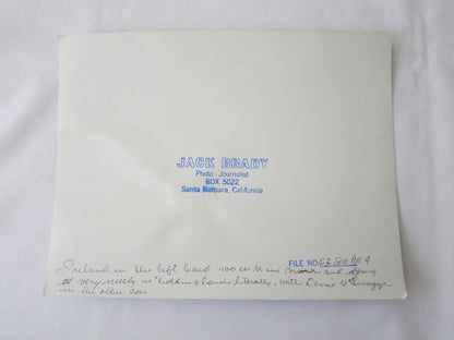 Vintage 1963 Morris Mini Minor Racing Photo Photograph Denise McLuggage Ireland 