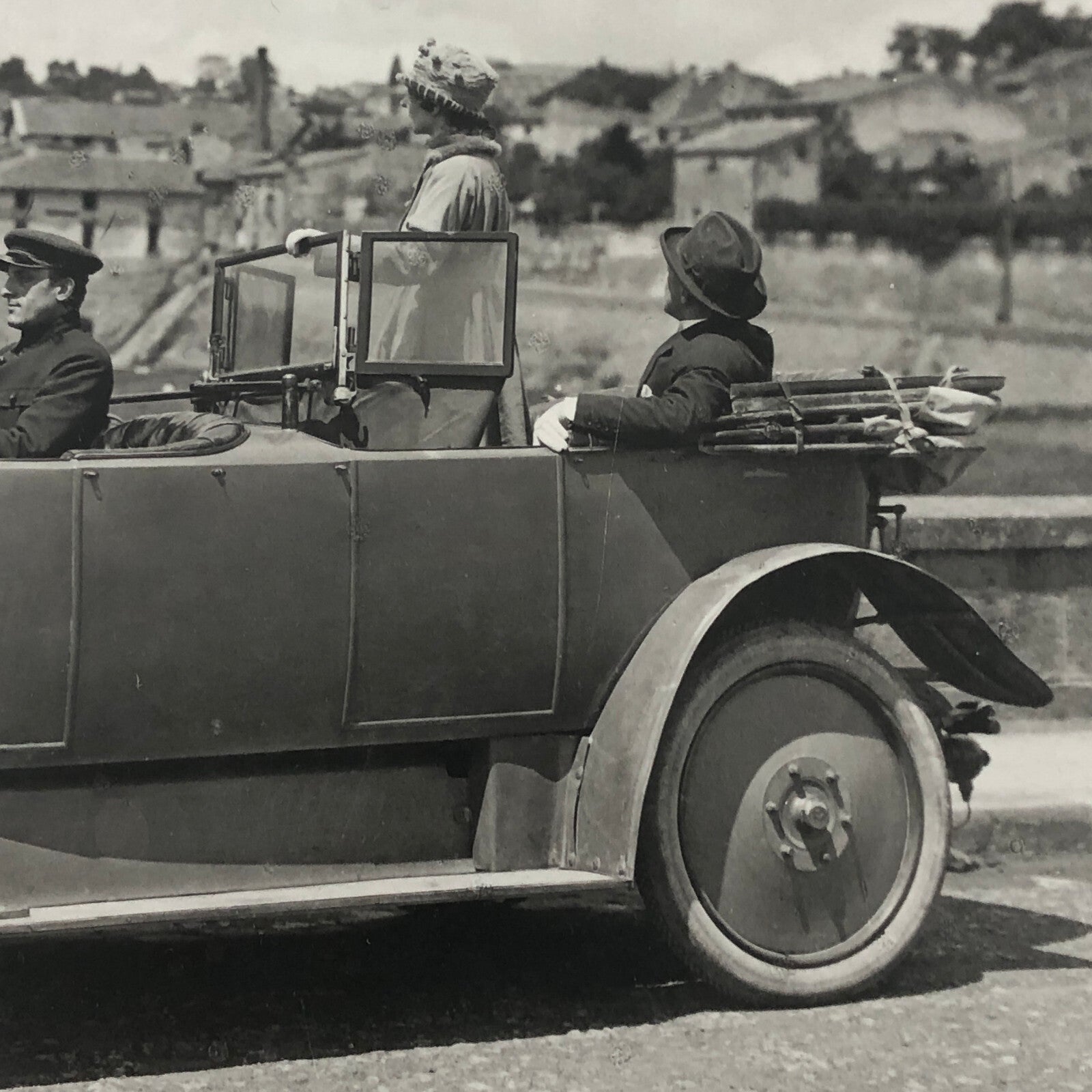 Vintage Antique Car Automobile Photo Photograph Print - Tag REA22-E2