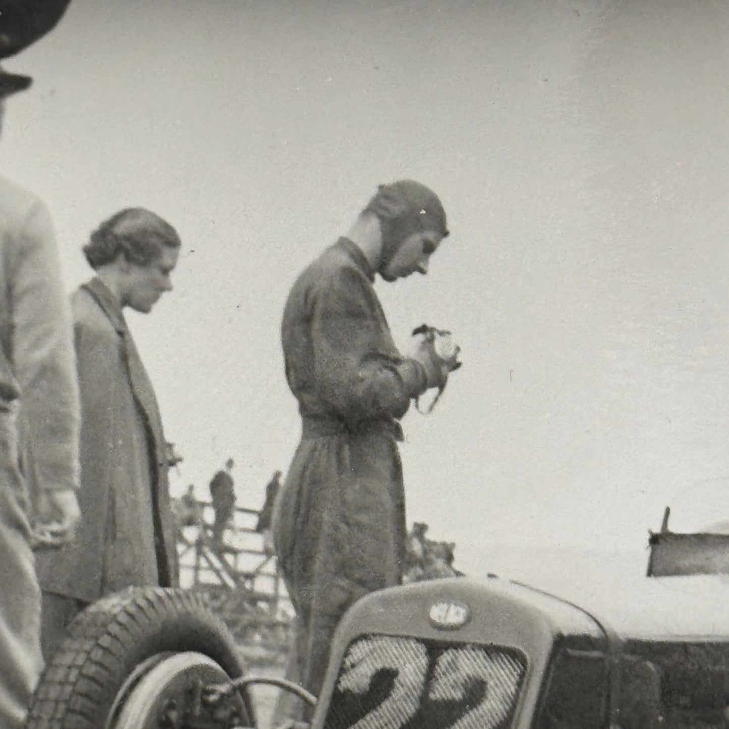 Richard Seaman Delage Racing Car 1937 South African Grand Prix Race Photo Modern