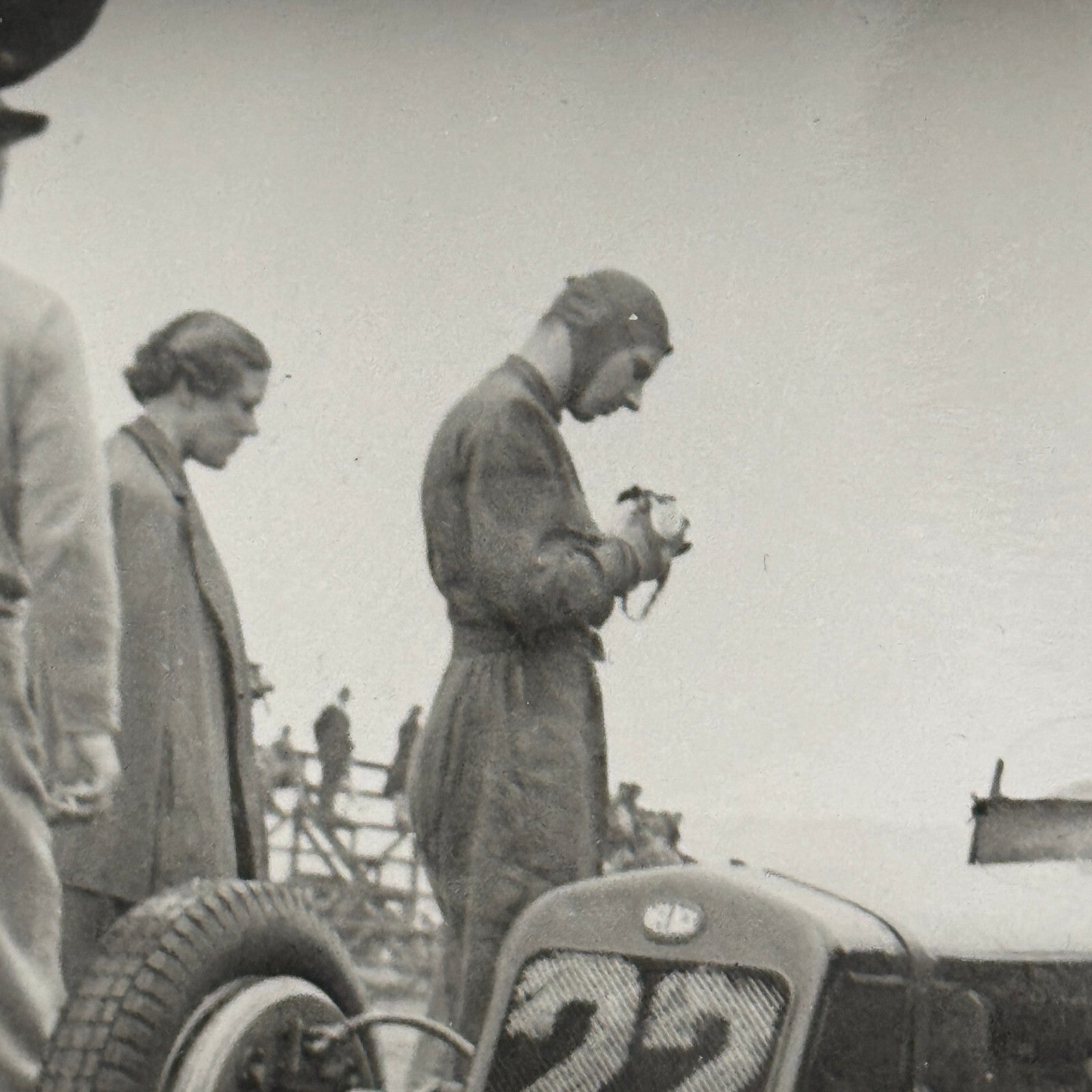 Richard Seaman Delage Racing Car 1937 South African Grand Prix Race Photo Modern