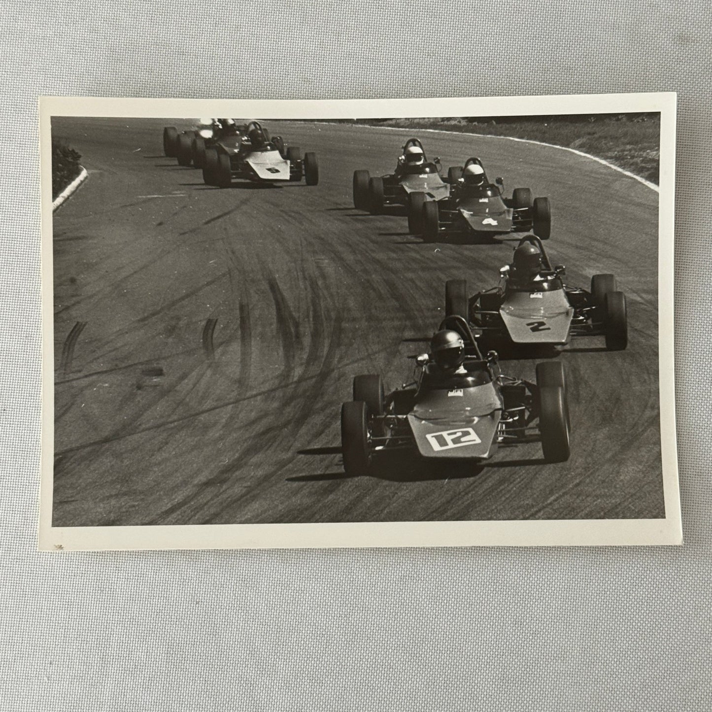 Vintage Car Racing Photo Circuit Mont Tremblant Quebec Photograph