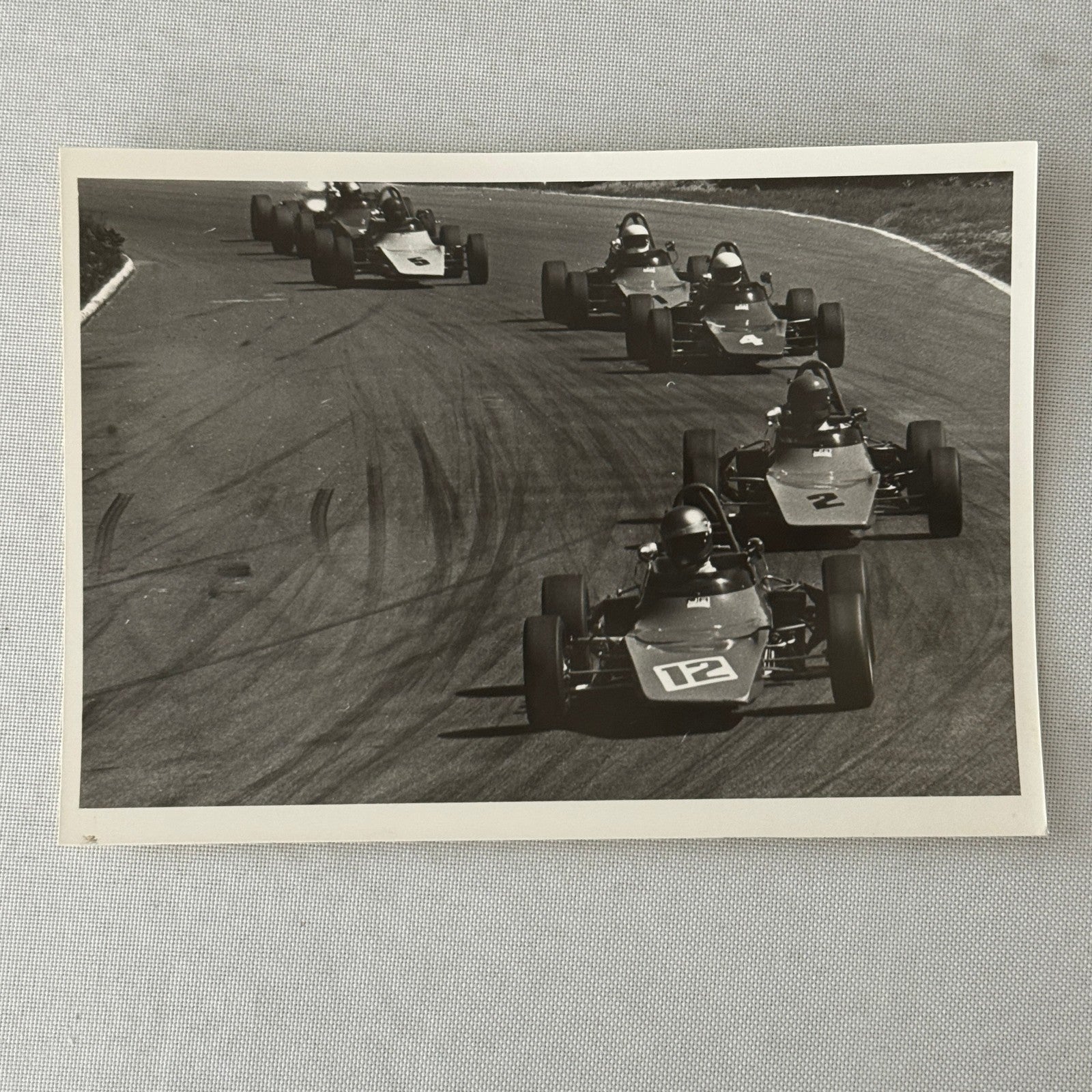 Vintage Car Racing Photo Circuit Mont Tremblant Quebec Photograph