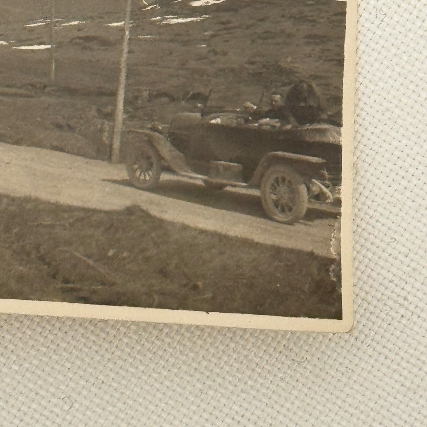 Antique Car Automobile in Mountains Photo Photograph Lot 3x